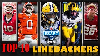 Top 10 Linebackers in the 2025 NFL Draft I Preseason Scouting Reports I Party on Broad [upl. by Novick]