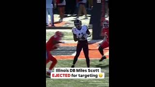 Insane Hit Got him Ejected nfl espn sportstalk trending viralshorts2024 [upl. by Dana]