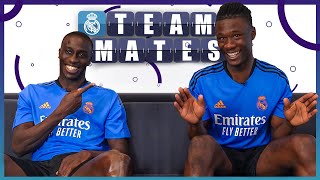 Who DANCES better  Teammates Mendy amp Camavinga  Real Madrid [upl. by Yenrab]