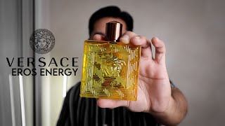 New Versace Eros ENERGY  Fragrance Review by Greg Parilla [upl. by Balduin]