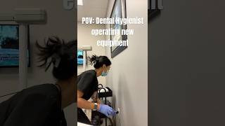 Dental hygiene equipment can sometimes be technical fypyoutube fyp fypviral dentalhygiene [upl. by Yrollam]