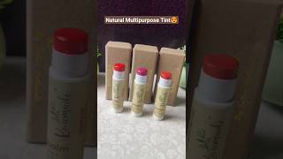 Kaumudi Satwa Natural Handmade Lip and Cheek Tint✨😍 lipbalm 3in1tint ytshorts [upl. by Atinna361]