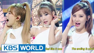 Girls GenerationTTS 소녀시대태티서  Adrenaline  Holler Music Bank COMEBACK  20140926 [upl. by Hildegard]