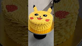 Pikachu cake  cartun cake design shorts shortvideo shortfeed trendingshorts viralvideo [upl. by Stahl]