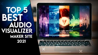 TOP 5 Best Free Audio Visualizer Maker Site For PC And Mobile 2023  No watermark [upl. by Selfridge]