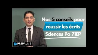 Nos 5 conseils pour réussir les écrits sciencespo 7IEP [upl. by Oiramrej]