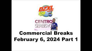 Centro Serbisyo Commercial Breaks February 6 2024 Part 1 [upl. by Imogene]