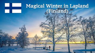 Magical Winter in Lapland Finland [upl. by Letreece]