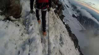 Couloir du Goûter  Mont Blanc voie normale [upl. by Sudderth]