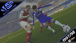 Match of the Day 9798  Episode 7  FA Carling Premiership PES 2021 [upl. by Rodama864]