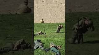 WW D Day Soldier Shot by Germans and One Injured at Reenactment Conneaut Ohio [upl. by Ellenrahc]