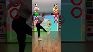 MAN UNITED vs ARSENAL 😱⚽️🏟️ premierleague manu arsenal apfreestyle aguskafree tictactoe [upl. by Lerrud]