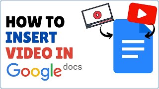 How to Insert a Video in Google Docs [upl. by Onairotciv360]