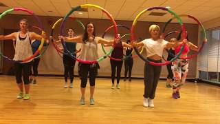 “THE NIGHTMARE BEFORE CHRISTMAS  THIS IS HALLOWEEN” Ballet Barre with Weighted Hula Hoops [upl. by Ssor50]