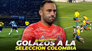 LOS MEJORES GOLES QUE HA RECIBIDO LA SELECCION COLOMBIA EN ELIMINATORIAS [upl. by Pooley888]