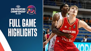 France 🇫🇷 vs Germany 🇪🇸  3rd Place Game Highlights  FIBA U18 European Championship 2023 [upl. by Rois]