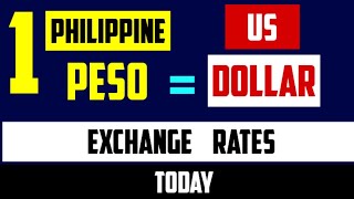 Philippine Peso to US Dollar Todays Live USD PHP Exchange Rate Update June 11 2024 [upl. by Ardnikal]