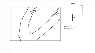 Structural Geology How to find the axial plane of a fold using the Visible Geology stereonet app [upl. by Bobine286]