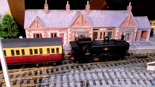 O gauge Western Region layout running session [upl. by Atikahs]