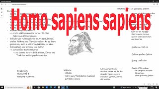 schulfritz Homo sapiens sapiens [upl. by Mchenry]