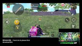 bgmi hack gameplay Live streaming of HACKERMUZAMMIL [upl. by Gruchot]