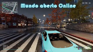 GANGSTER NEW YORK gameloft GAMEPLAY DO MUNDO ABERTO NO ONLINE ALPHA FECHADA PC [upl. by Aitetel]