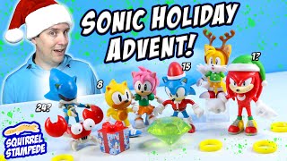 Sonic the Hedgehog Christmas Advent Calendar Countdown Review 2022 [upl. by Pincus321]