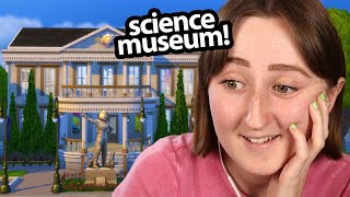 building a base game science museum in the sims Streamed 9524 [upl. by Marleah177]