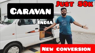 The Camping Van  Caravan India  Vanlife  India  Travel  Cook  Eat  Sleep  Motor Home  Van [upl. by Arahsat]