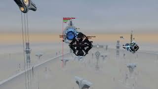 Star Trek Online Galaxy dreadnought vs SECTIOn31 CONTROL Borg Octahedron ft aetherian revelation [upl. by Kerman]