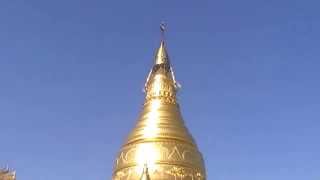 MYANMAR SAGAING GOLDEN PAGODA 2 [upl. by Stempson269]