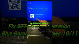 Fix WFP Invalid Operation Blue Screen Error on Windows 1011 💻 youtubeshorts shorts [upl. by Gurias]