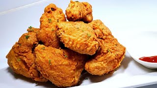 THE BEST BUTTERMILK CRISPY FRIED CHICKEN WINGS recipe [upl. by Danziger252]