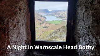 A night in Warnscale Head Mountain Bothy in the Lake District [upl. by Omora]