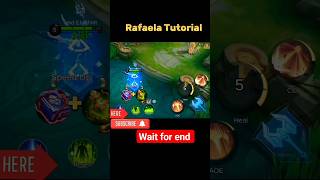 Rafaela Tutorial mobile legends tutorial shorts ml2b [upl. by Amarillis]