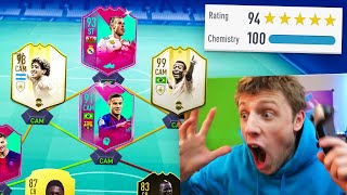 W2S FUT BIRTHDAY 194 RATED DRAFT CHALLENGE  FIFA 19 [upl. by Amalia]