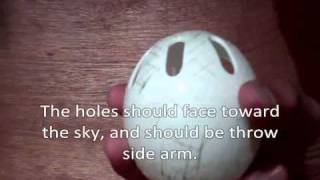 How To  Wiffle Ball Pitches Slider SinkerDrop Riser Screwball [upl. by Jasmina912]