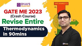 Thermodynamics  Revise Entire Thermodynamics in 90 mins  GATE Mechanical Engineering ME 2023 [upl. by Anthony]