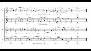 Mozart  Jubilate Deo score [upl. by Gearard]