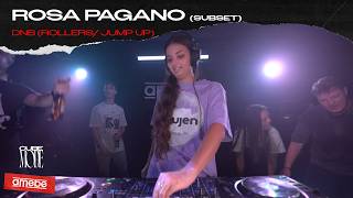 Rosa Pagano subset DJ Set  Live Drum n Bass Rollers  Jump Up Vibes  amebe Cube Mode vol 01 [upl. by Aimee]