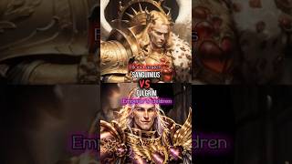 Sanguinius vs Fulgrim warhammer40k edit spacemarines wh40k sanguinius fulgrim [upl. by Iron]