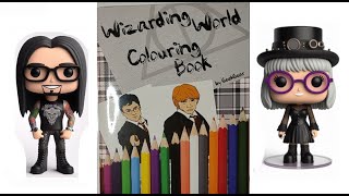 Wizarding World Colouring Book by Geek Gear  Overview amp Review [upl. by Yelruc718]