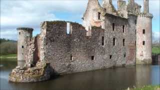 Caerlaverock Castle Dumfries Scotland [upl. by Suolekcin]