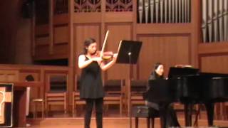 Wendy Lee  Violin  Bruch [upl. by Charpentier]