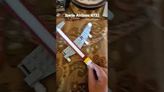 Iberia airlines 4732 plane crash Plane a340300 [upl. by Leuamme]