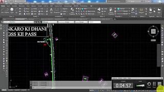 How to show Line weight in AutoCAD drawing display in UrduHindi [upl. by Sibby]