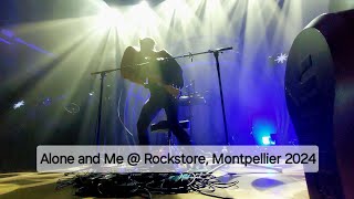 Alone and Me  Paradise  Rockstore Montpellier 09102024 [upl. by Tigram]