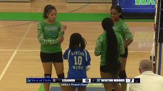 Lebanon vs Winton Woods JV Volleyball  September 13 2024 [upl. by Antin384]