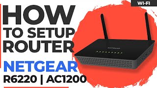 ✅ How to Set Up NETGEAR R6220  NETGEAR AC1200 Smart WiFi Router [upl. by Nicolle]