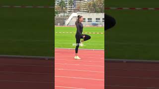 YOU NEED TO DO THIS 🔥 sprint sport motivation training warmup laufen drills speed running [upl. by Reifinnej722]